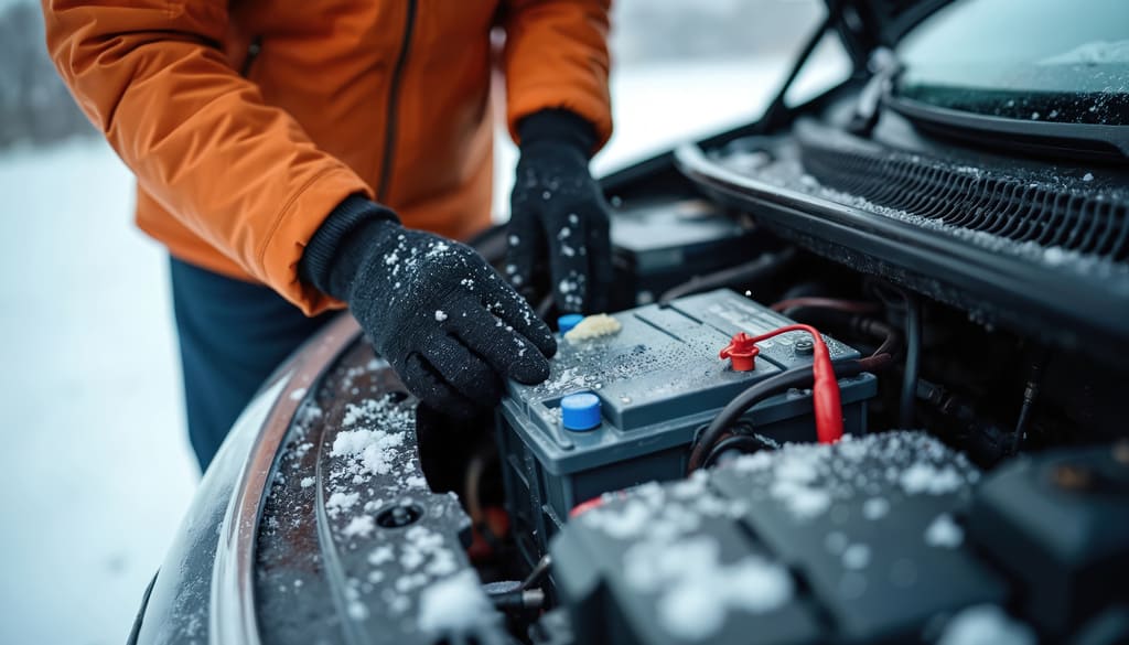 Ersatzteile im Winter - der Klassiker, die Autobatterie funktioniert nicht